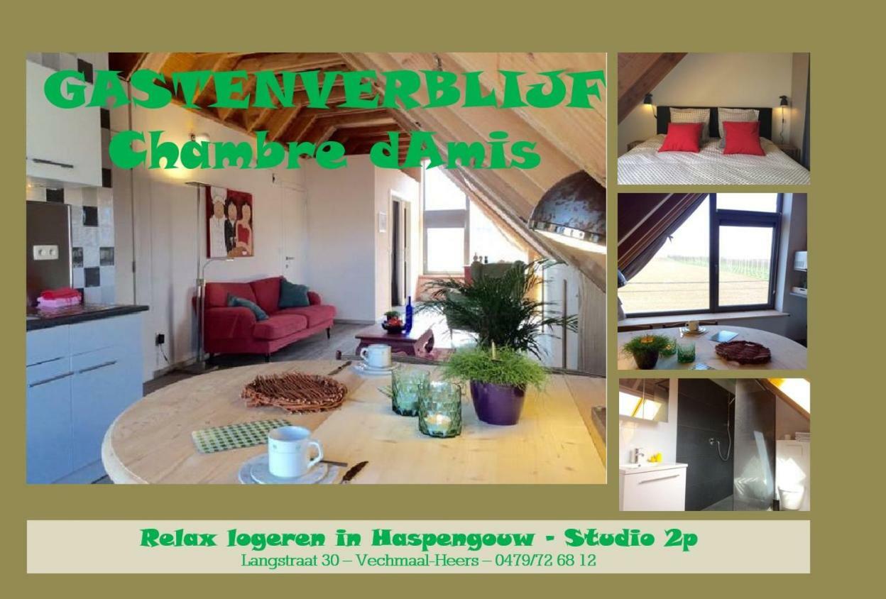 Gastenverblijf Chambre dAmis Heers Extérieur photo